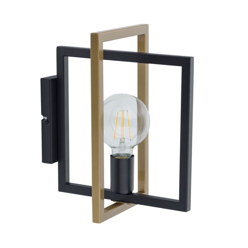 Kinkiet Sigma Eden Czarno/Złoty x1