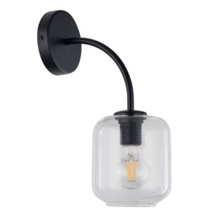 Kinkiet Sigma Shine Czarno/Transparentny x1