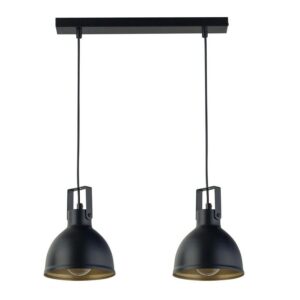 Lampa Wisząca Sigma Mars 2 Czarny/Złoty