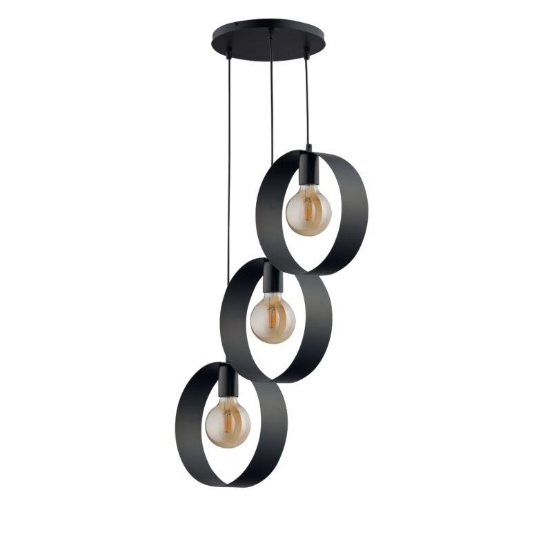Lampa Wisząca Sigma Happy Czarna x2