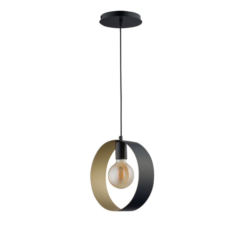 Lampa Wisząca Sigma Happy Czarno/Złota x2
