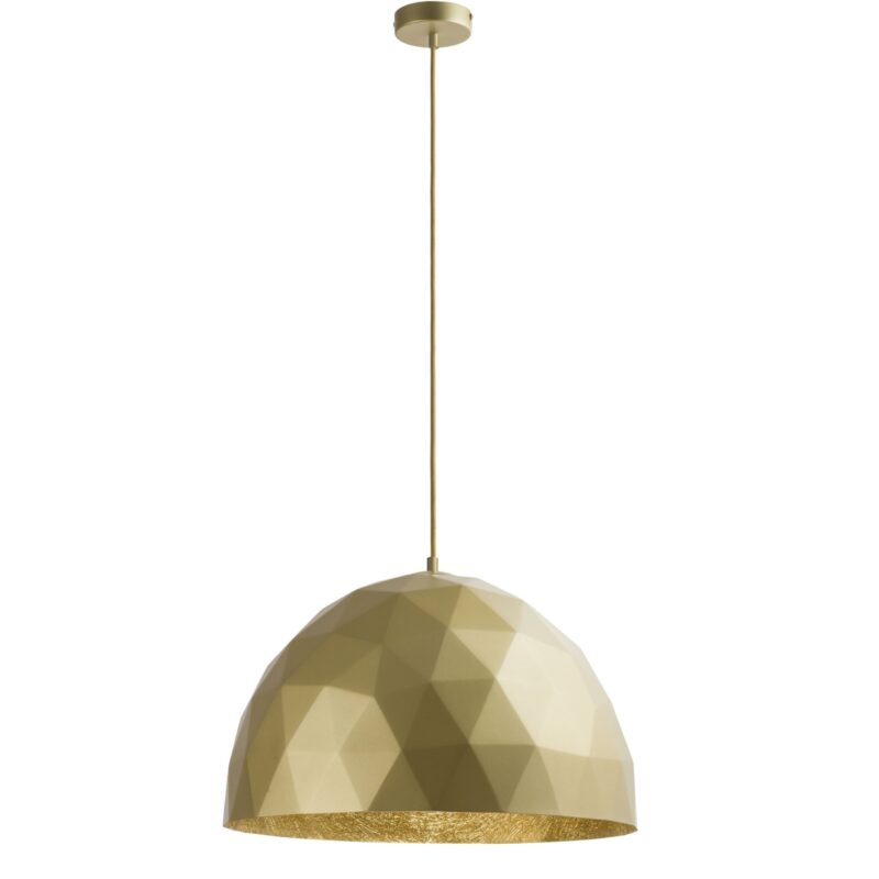 Lampa Wisząca Sigma Diament L Złota x1