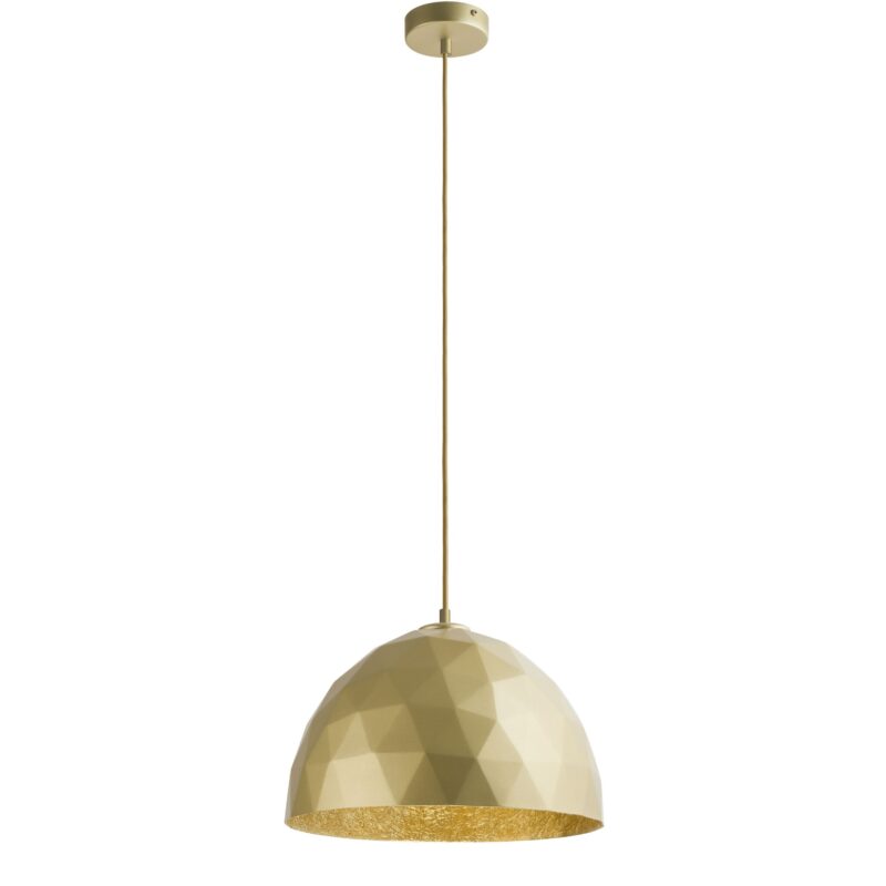Lampa Wisząca Sigma Diament M Złota x1
