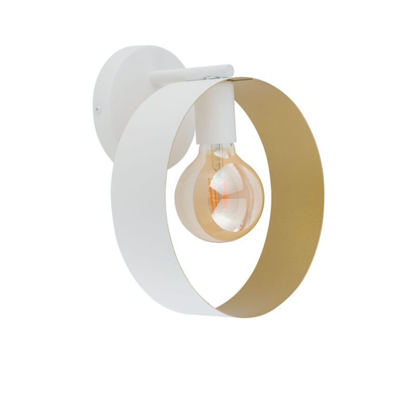 Kinkiet Sigma Happy Biały/Złoty x1