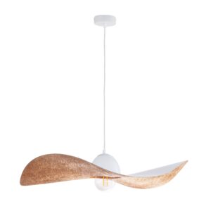 Lampa Wisząca Sigma Kapello L Biały/Miedź Śr. 76cm x1
