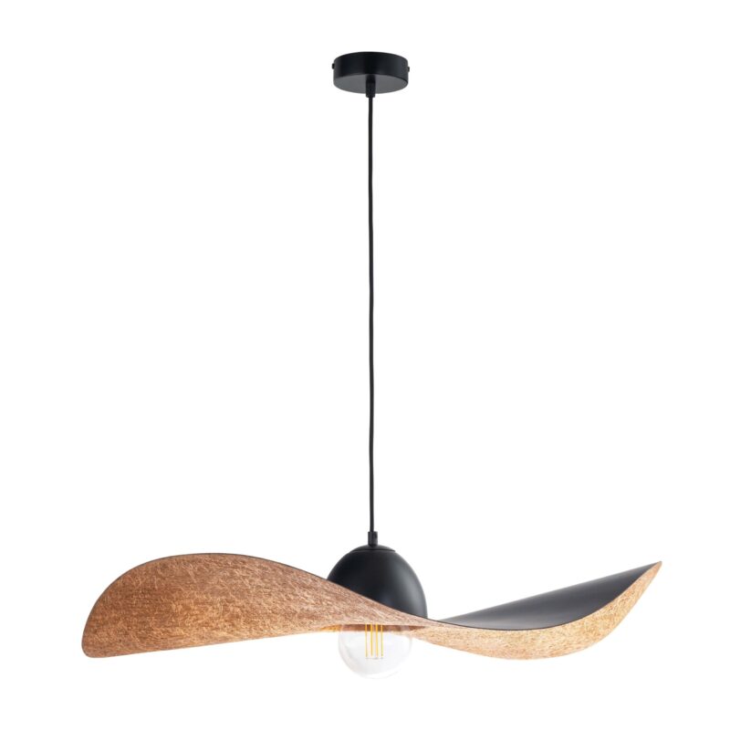 Lampa Wisząca Sigma Kapello L Czarny/Miedź Śr. 76cm x1