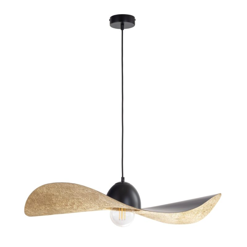 Lampa Wisząca Sigma Kapello L Czarny/Złoty Śr. 76cm x1