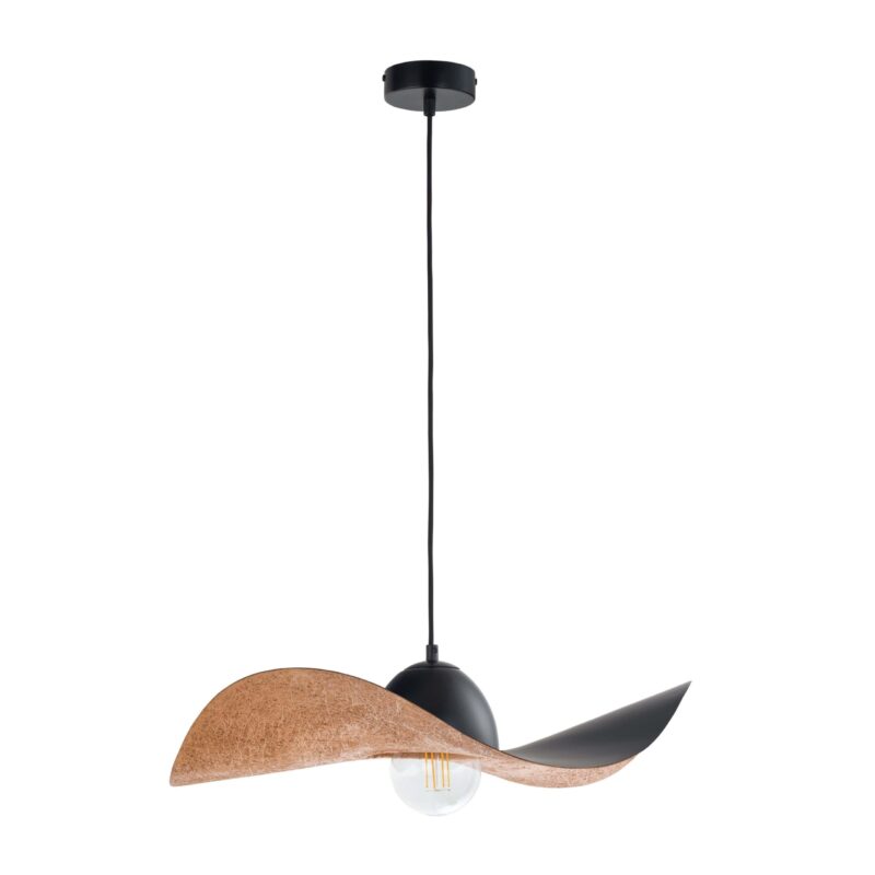 Lampa Wisząca Sigma Kapello M Czarny/Miedź Śr. 55cm x1