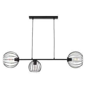 Lampa Wisząca Sigma Madam Czarny x3