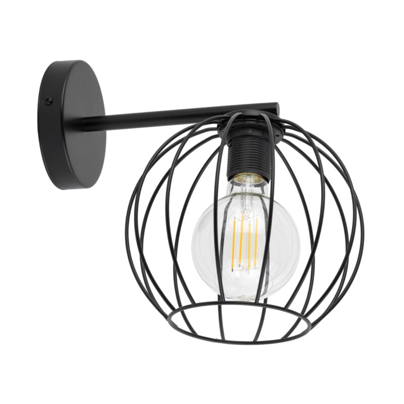 Kinkiet Sigma Madam Ścienny Czarny x1