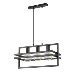 Lampa Wisząca Sigma Merci Czarny x3