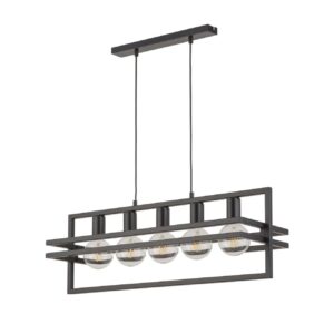 Lampa Wisząca Sigma Merci Czarny x5