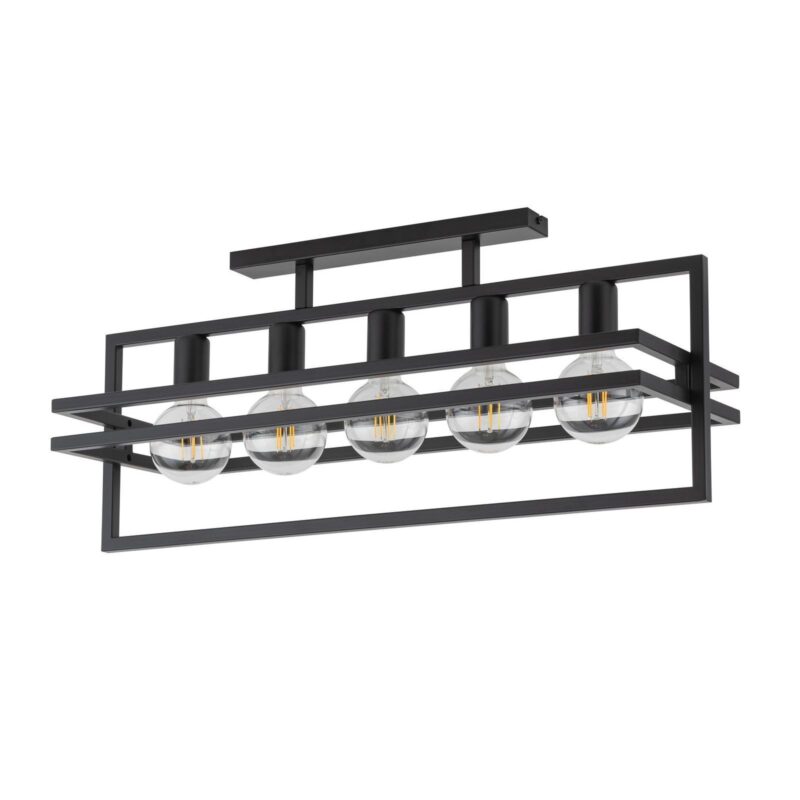 Plafon Sigma Merci Czarny x5
