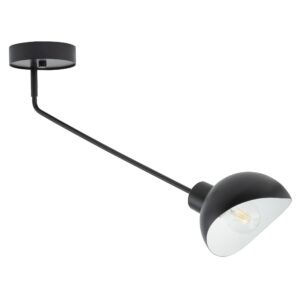 Plafon Sigma Roy Czarny Biały x1