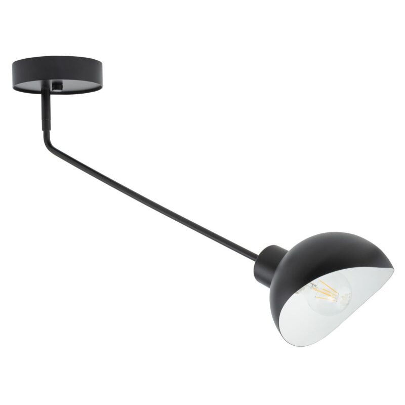Plafon Sigma Roy Czarny Biały x1