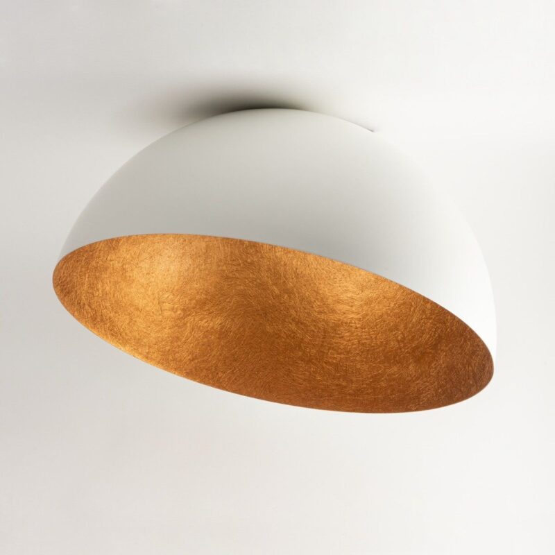 Plafon Sigma Sfera 50 Biały/Miedziany x1