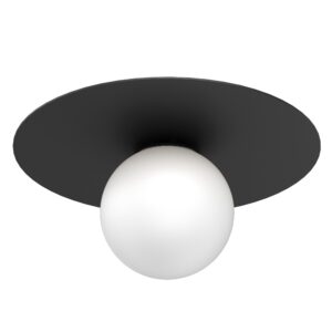 Plafon Luminex Flat Black (glass 2815) x1