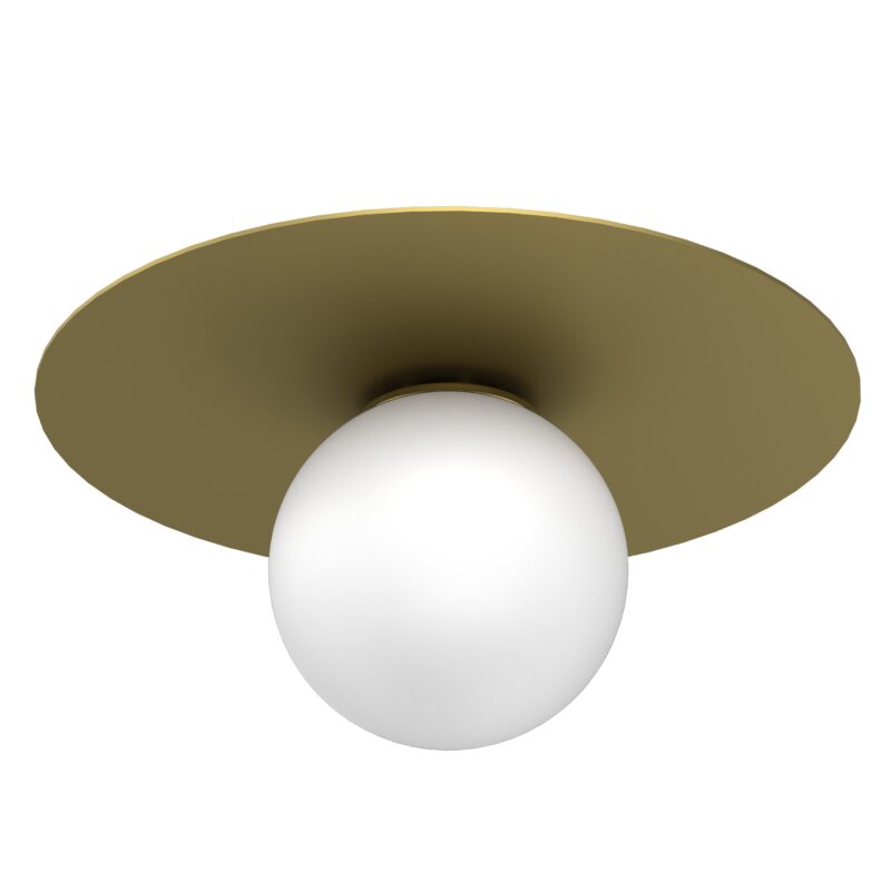 Plafon Luminex Flat Gold (glass 2815) x1