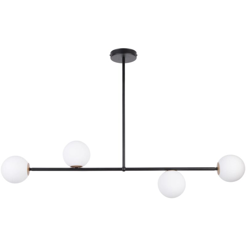 Lampa Sufitowa Sigma Gama x4 Czarny