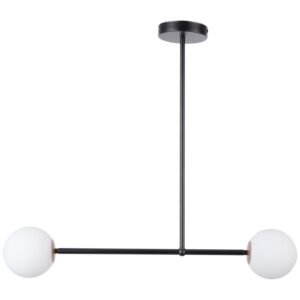 Lampa Sufitowa Sigma Gama x2 Czarny