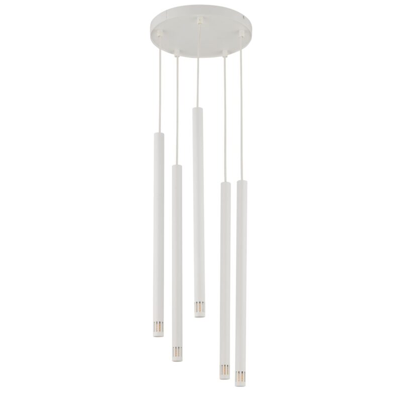 Lampa Wisząca Sigma Sopel Laser Biała x5