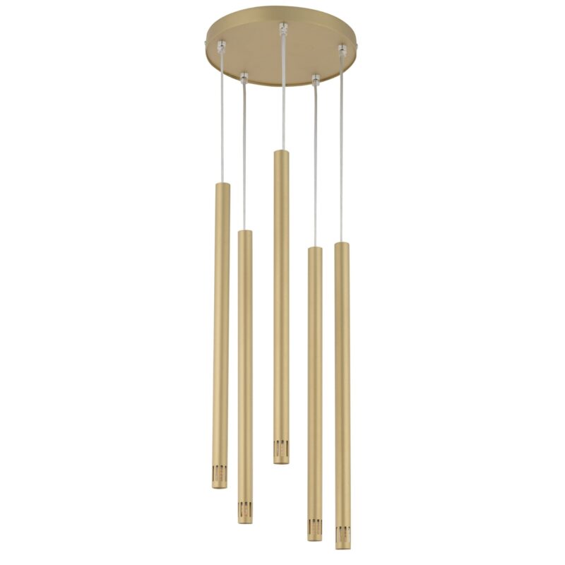 Lampa Wisząca Sigma Sopel Laser Złota x5