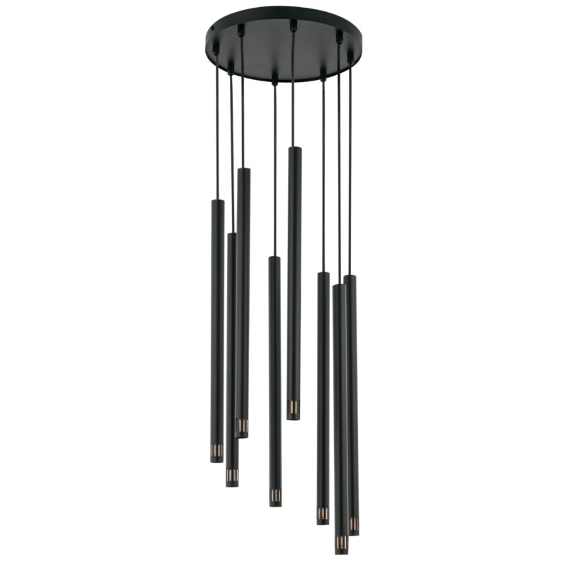 Lampa Wisząca Sigma Sopel Laser Czarna x8