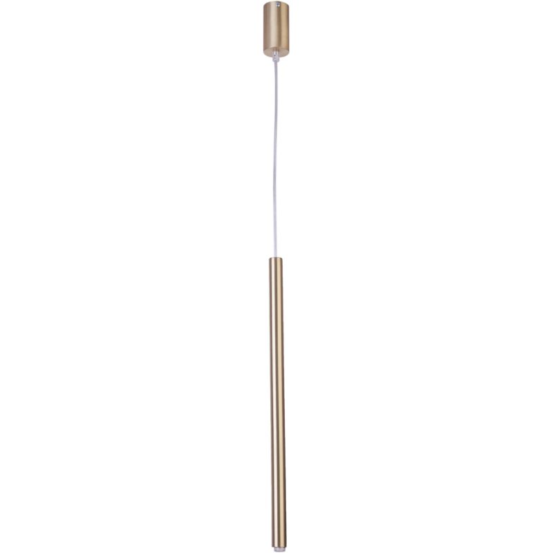 Lampa Wisząca Sigma Sopel Prosty Złota 100% Mosiądz x1