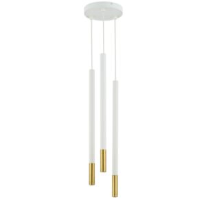 Lampa Wisząca Sigma Sopel Due Biało/Złota x3