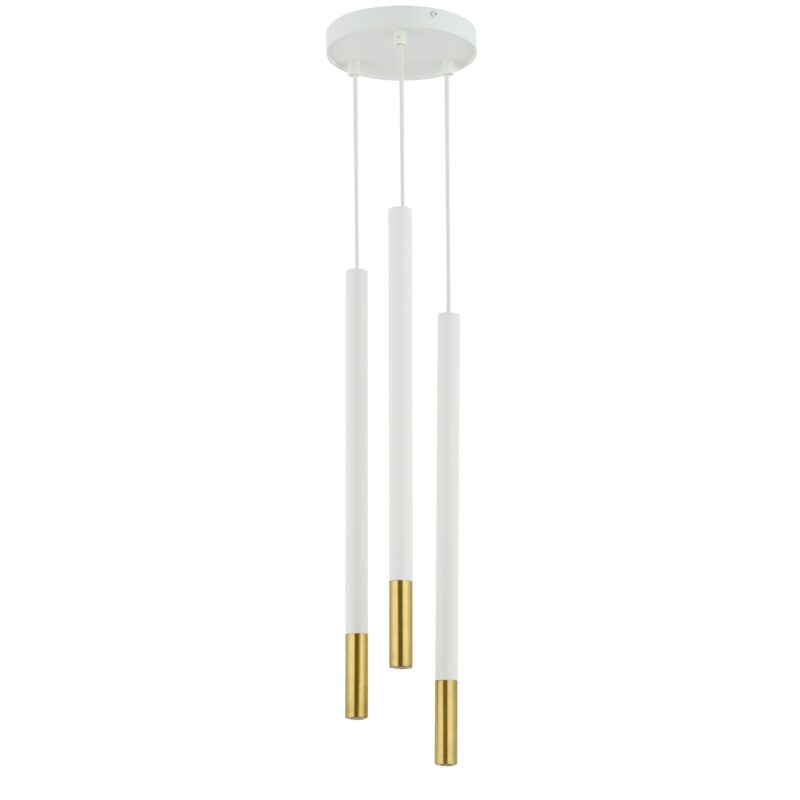 Lampa Wisząca Sigma Sopel Due Biało/Złota x3