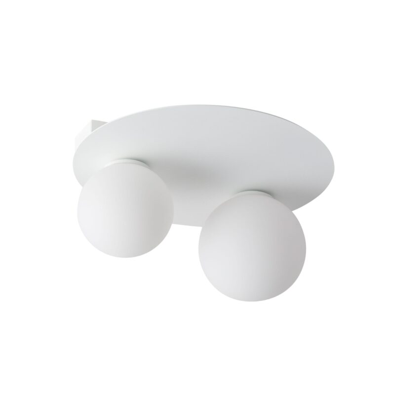 Plafon Sigma Argon Koło Biały x2