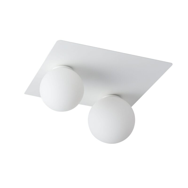 Plafon Sigma Argon Prostokąt Biały x2