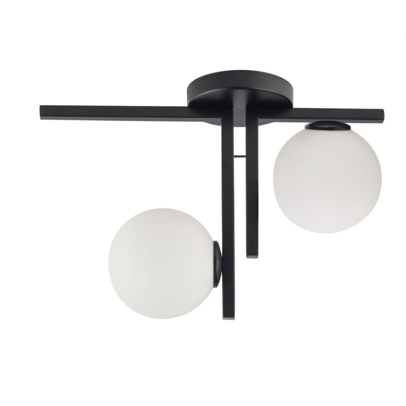 Plafon Sigma Andy Czarny x2