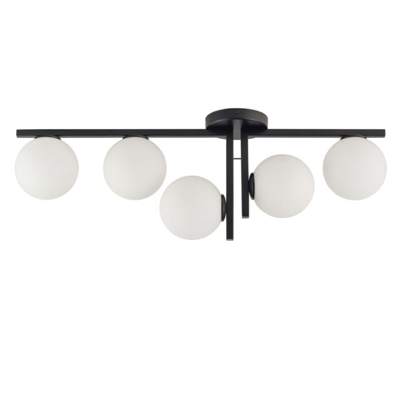 Żyrandol Sigma Andy Czarny x5