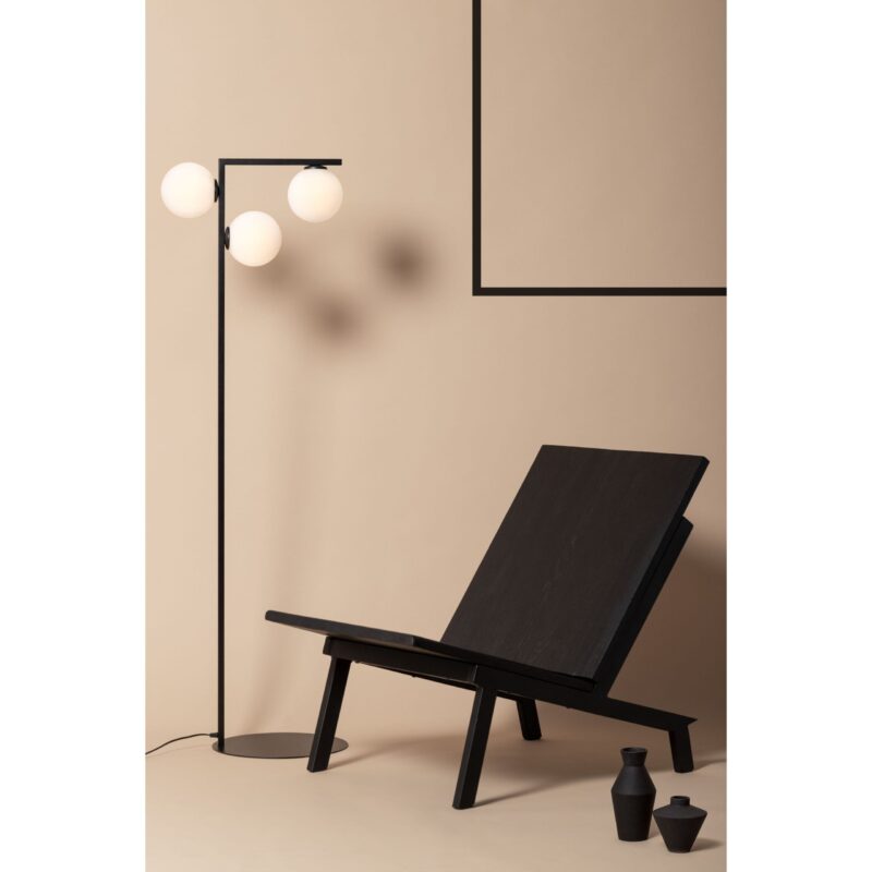 Lampa Podłogowa Sigma Andy Złota x3