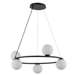 Lampa Wisząca Sigma Gama Koło 5 Czarny