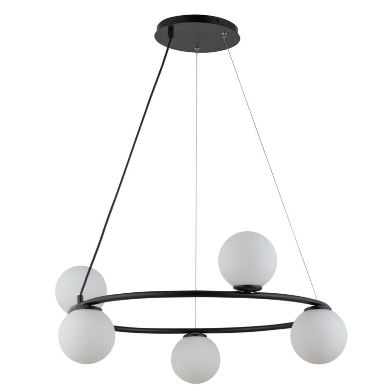 Lampa Wisząca Sigma Gama Koło 5 Czarny