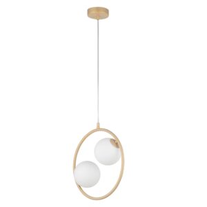 Lampa Wisząca Sigma Aqua Złoty Beż x2