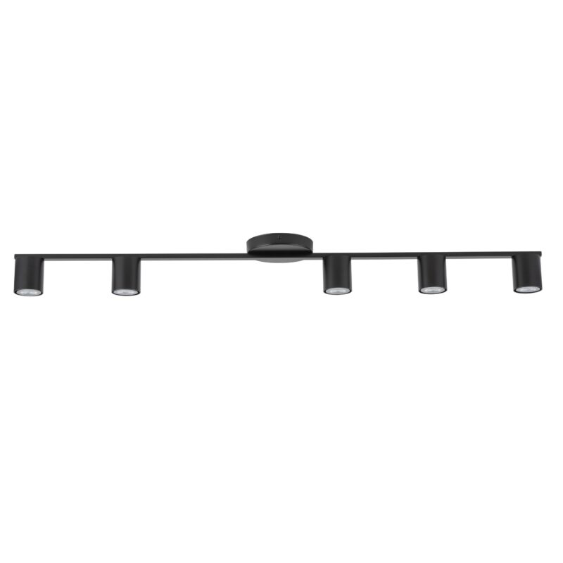 Plafon Sigma Sky Czarny Plafon/Spot x5
