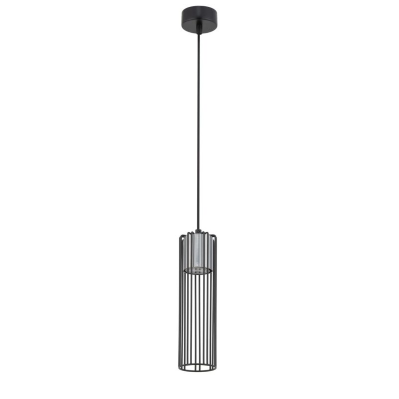 Lampa Wisząca Sigma Fobia Czarny/Srebrny x1