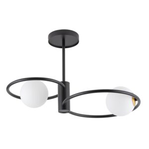 Plafon Sigma Aqua Czarny x2