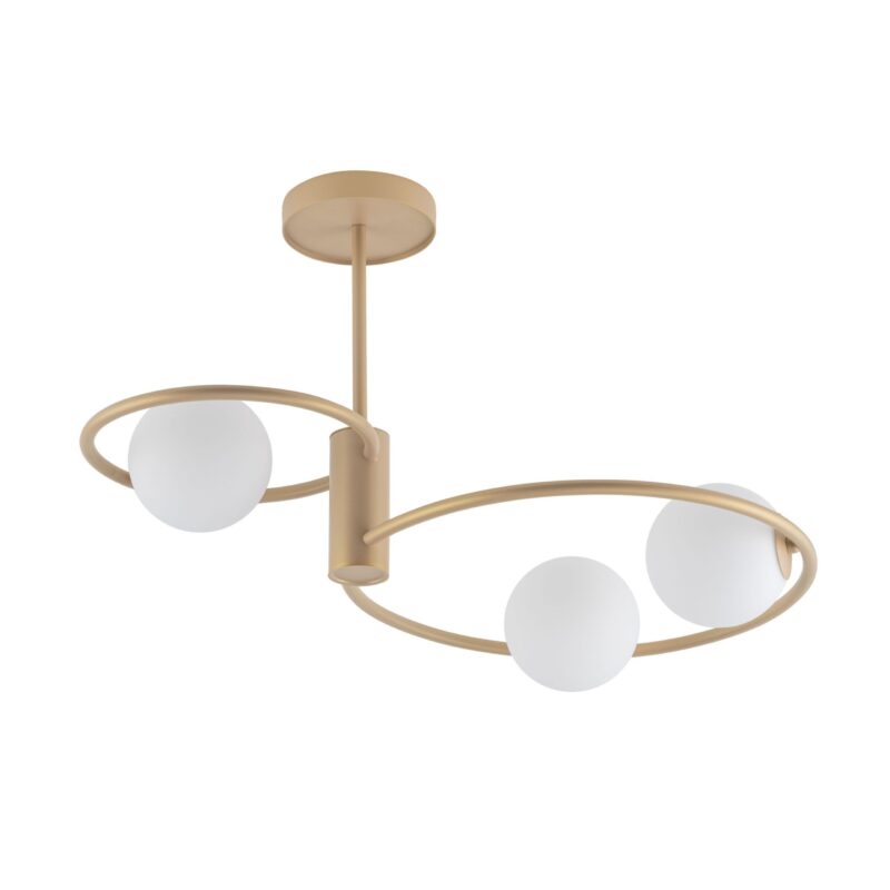 Plafon Sigma Aqua Złoty Beż x3