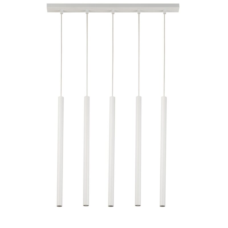 Lampa Wisząca Sigma Sopel Prosty Biały x5