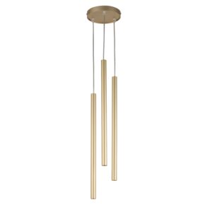 Lampa Wisząca Sigma Sopel Koło Złoty x3