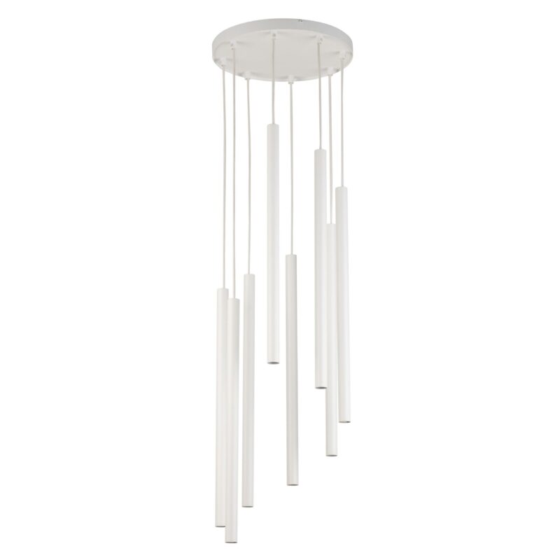 Lampa Wisząca Sigma Sopel Koło Biały x8