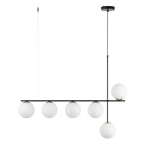 Lampa Wisząca Sigma Silia Czarny x6