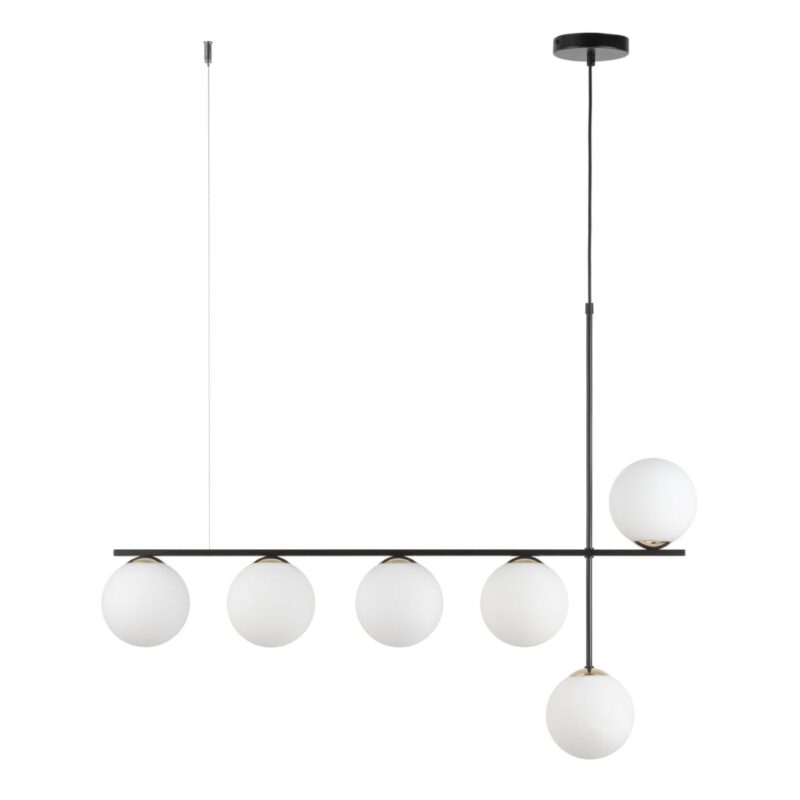 Lampa Wisząca Sigma Silia Czarny x6