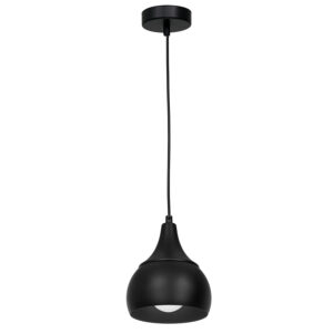Żyrandol Luminex Aktan czarny x1