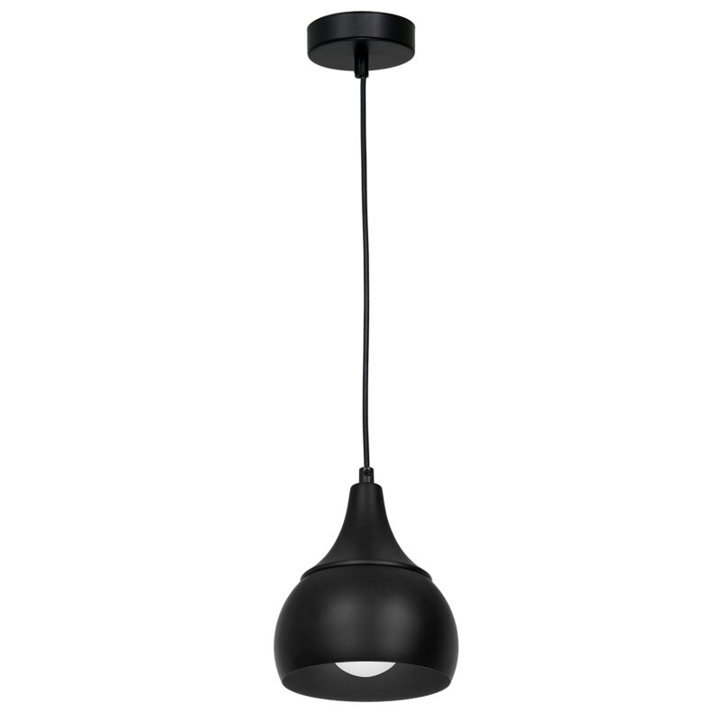 Żyrandol Luminex Aktan czarny x1