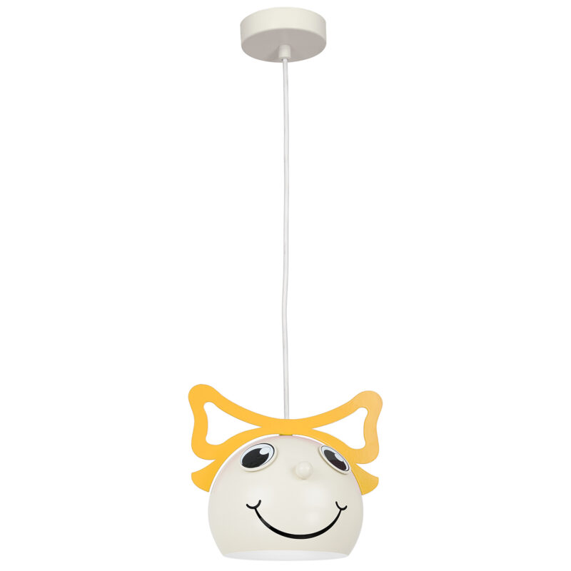 Żyrandol Luminex Bambini Girl Yellow Bow x1